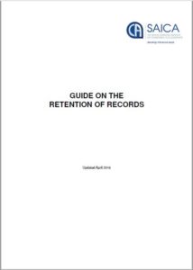 Retention of records