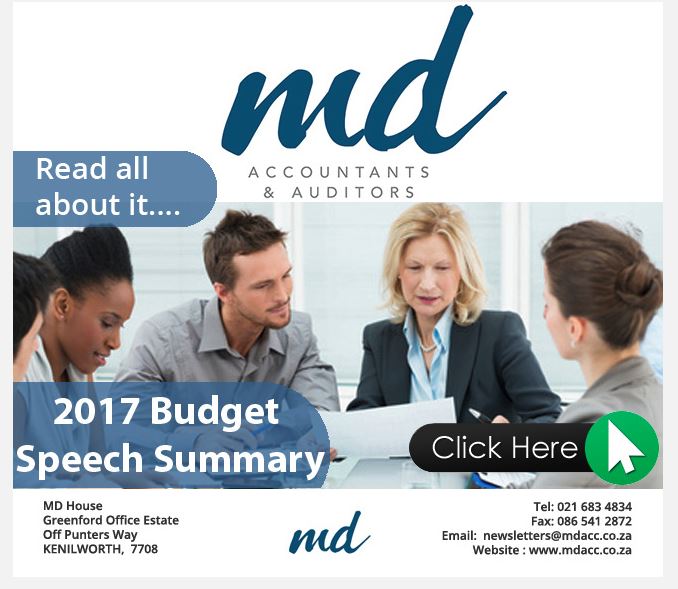 Budget Speech Summary 2017