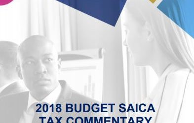 2018 Budget Speech Summary