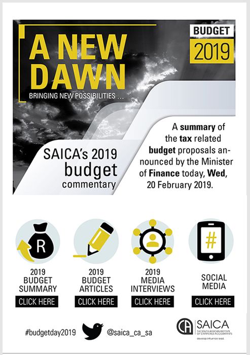 SAICA’s 2019 Budget commentary