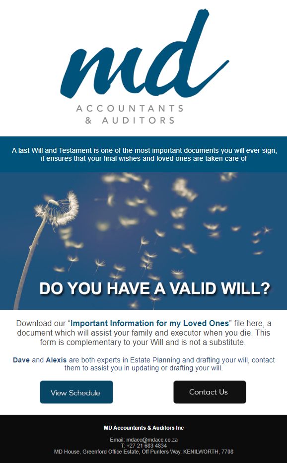 Leave your dependants a lasting gift