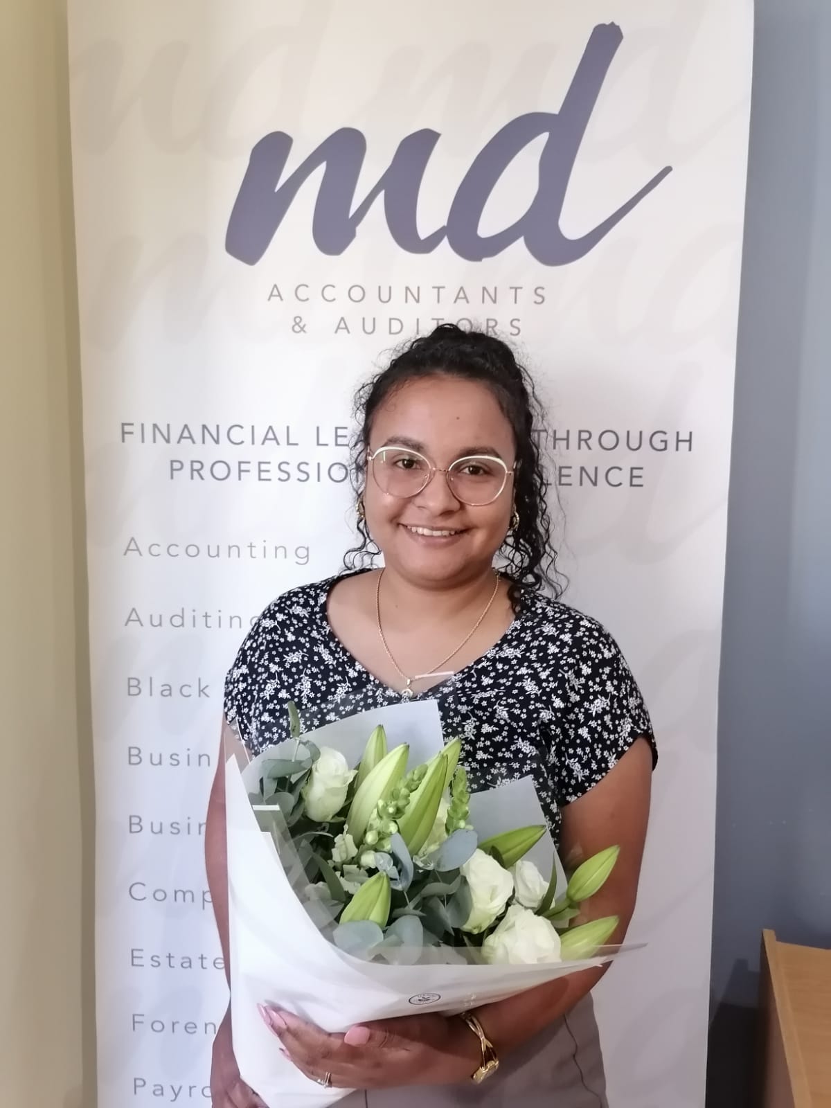 Congratulations Celine on completing your SAIPA Articles!