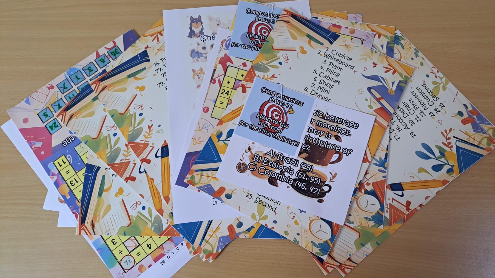 Super fun teambuilding scavenger hunt! #teambuilding