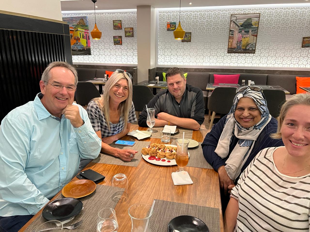 Celebratory lunch for Fatima on qualifying as a CA #proudofyou