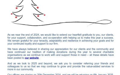 As we near the end of 2024…