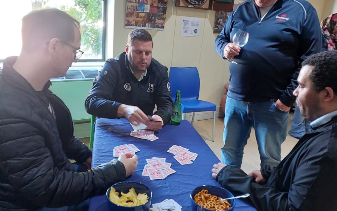 Friendly competition at its finest 👌♣️♥️♠️🎱 #MDGamesAfternoon