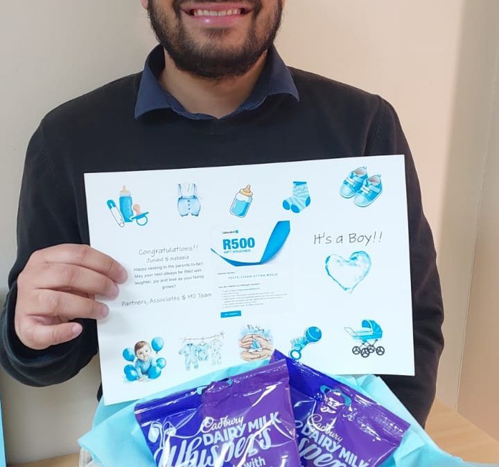 Congratulations Junaid – it’s a boy!