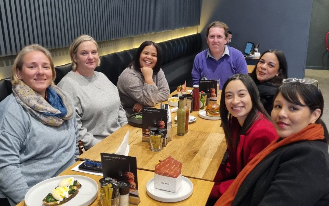 Celebratory Team breakfast for Keith’s 15 years with MD