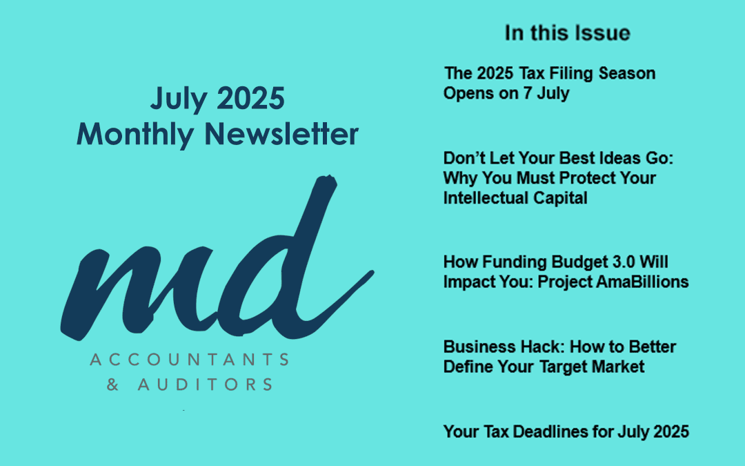 Reminder >>> MD JULY 2025 NEWSLETTER, In This Month’s Issue:
