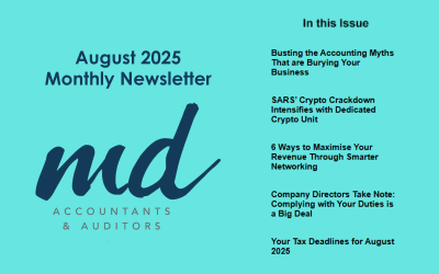 Reminder >>> MD AUGUST 2025 NEWSLETTER, In This Month’s Issue: