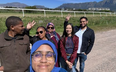 Tranquil morning walk