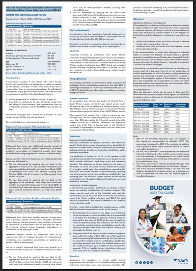 Your quick to read and easy to understand 2026/2027 Tax Guide