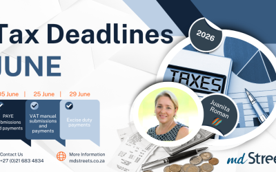Tax Deadlines: 05 June, 25 June, 29 June