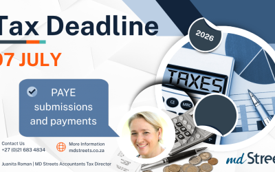 Your Tax Deadline – 07 July